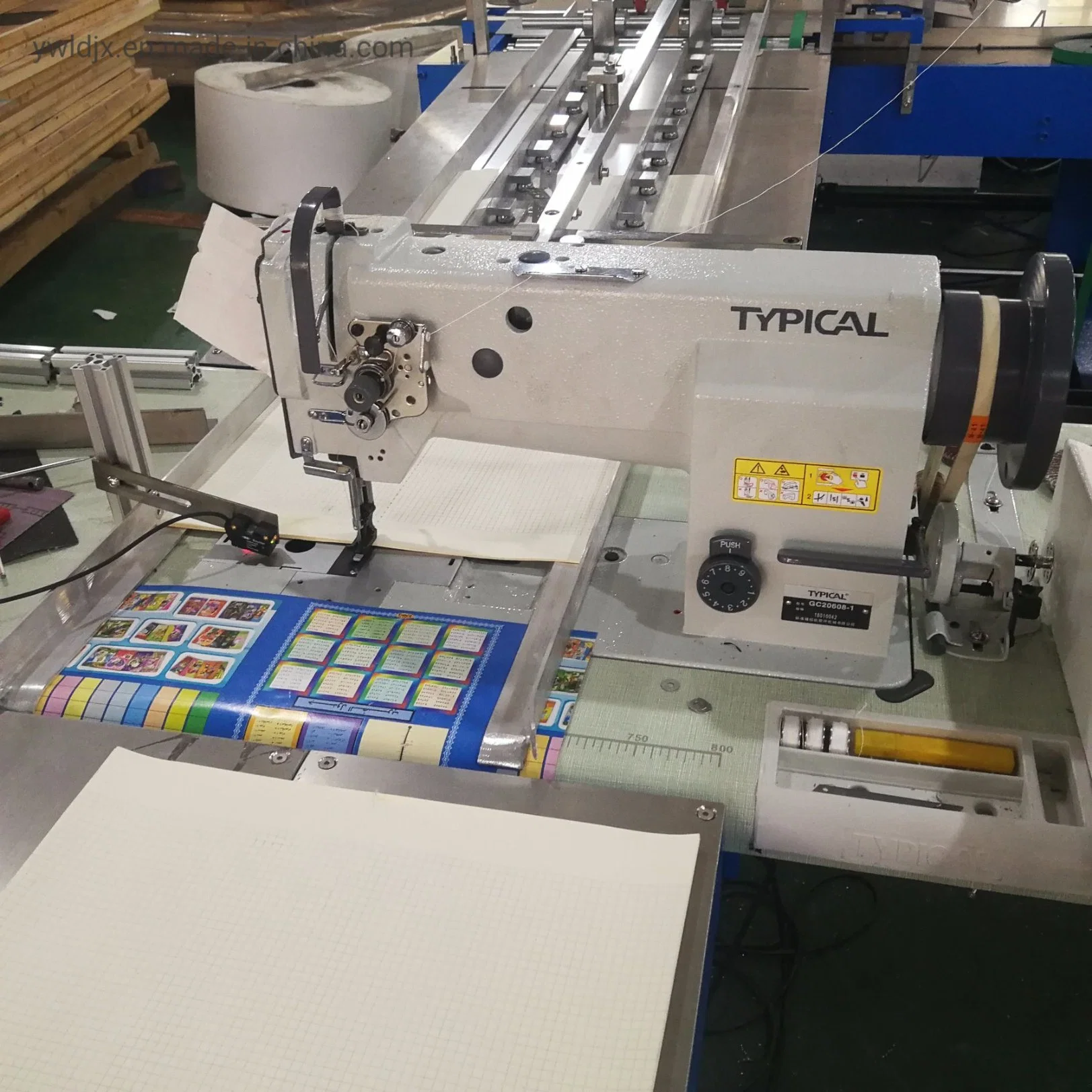 Sewing Notebook Ruling Machine Flexo Printing Machine