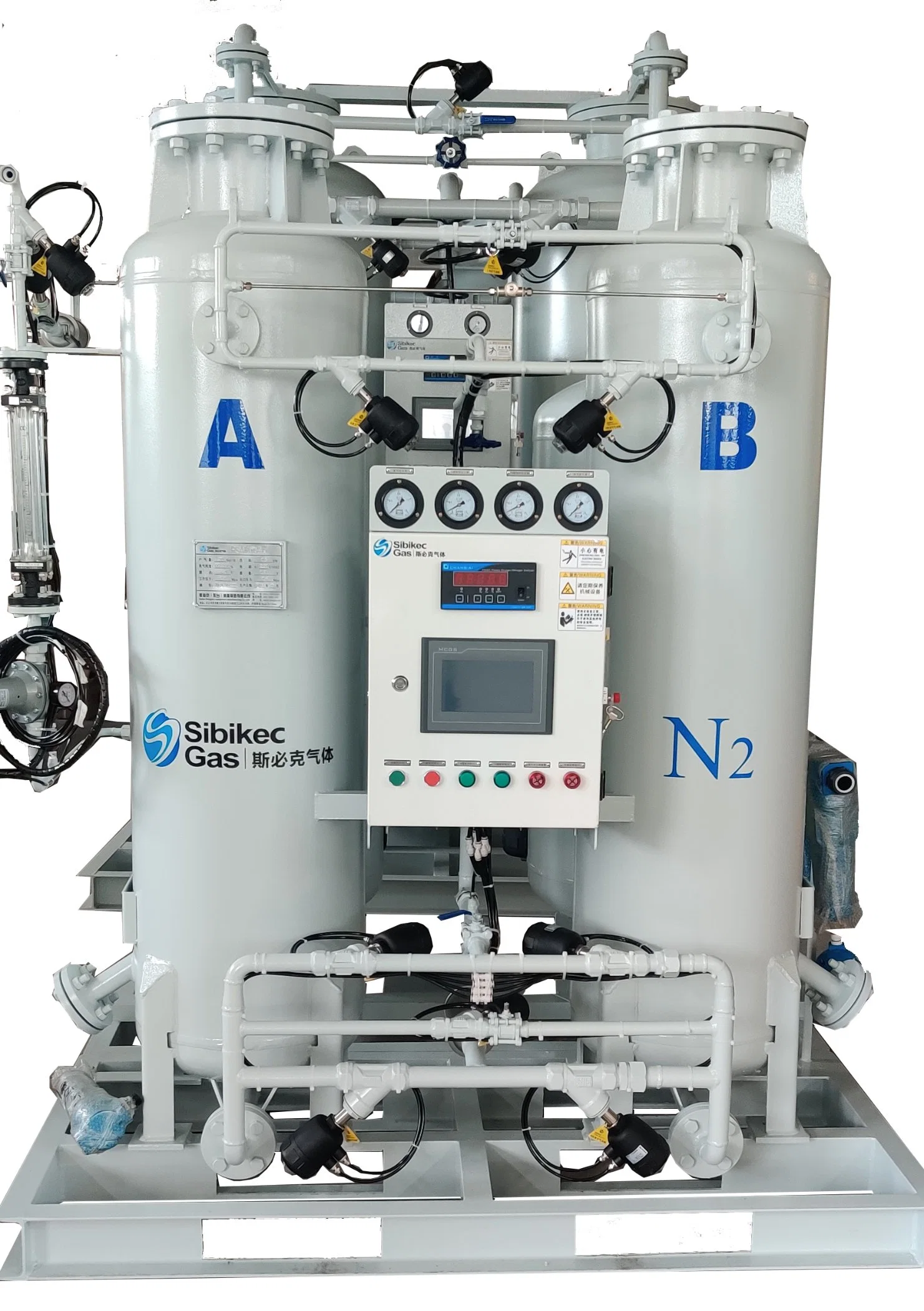 Skid-Mounted Nitrogen Production Unit Psa Nitrogen Gas Generator