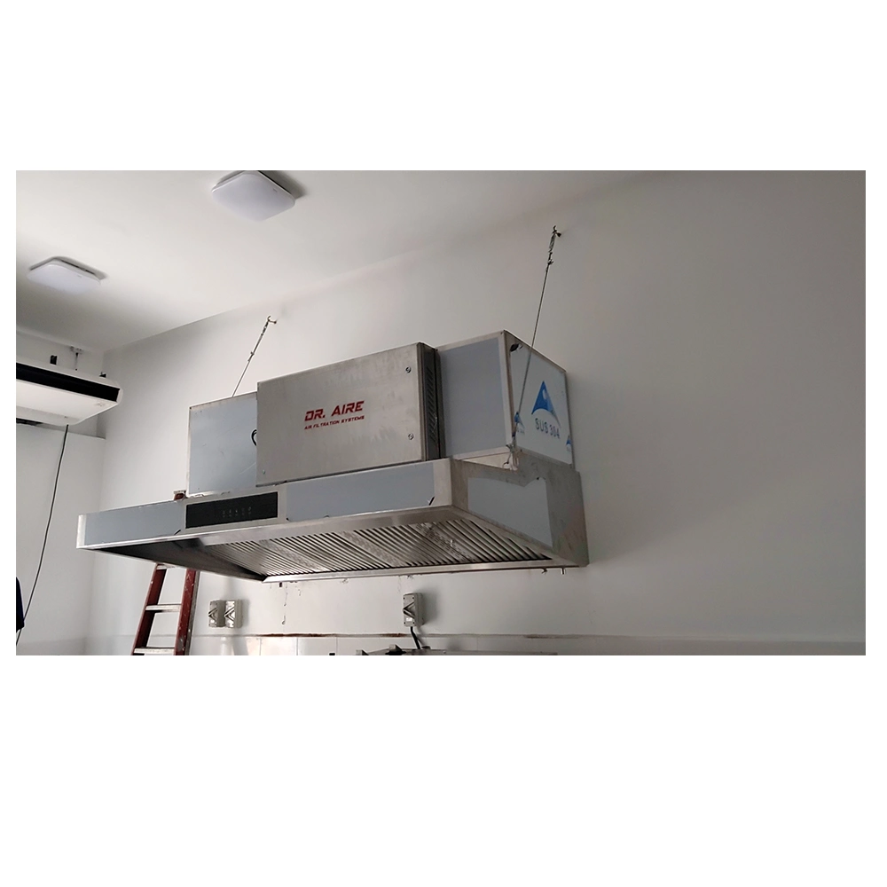 Dr Aire Over 95% Smoke Remove Ductless Stove Hood for Commercial Kitchen