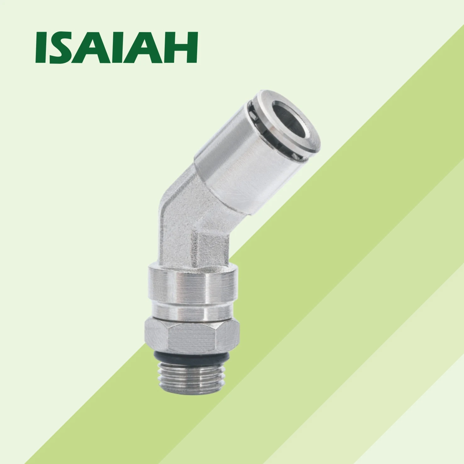 الجملة Camozzi النوع النيكل Plated Brass Material Tube Connector PV الضغط الهوائي في التركيبات النحاسية