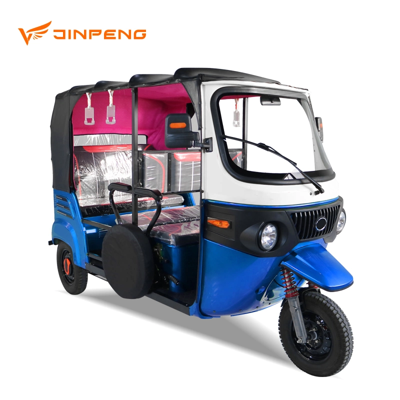 Jinpeng Yuhang New Design LCD Screen Reversing Image Long Range Electric Rickshaw for Passenger Taxi Use