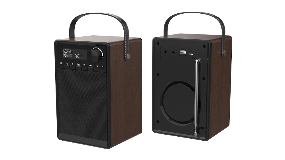 Digital Radio with Am & FM USB Bluetooth & DRM Real Wood Case Perfect Reciption