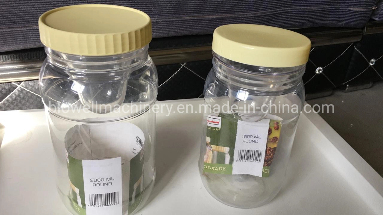 Plastic Pet Wide Mouth Food Jar Cosmetic Cream Jar Making Machine with Changeable Neck Size