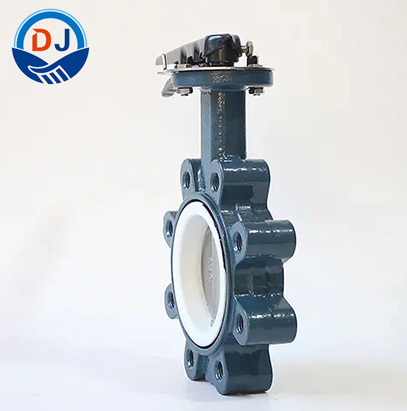 Top Quality Centre Seal Carbon Steel Manual Wafer Lug Butterfly Valve Lever-Operated