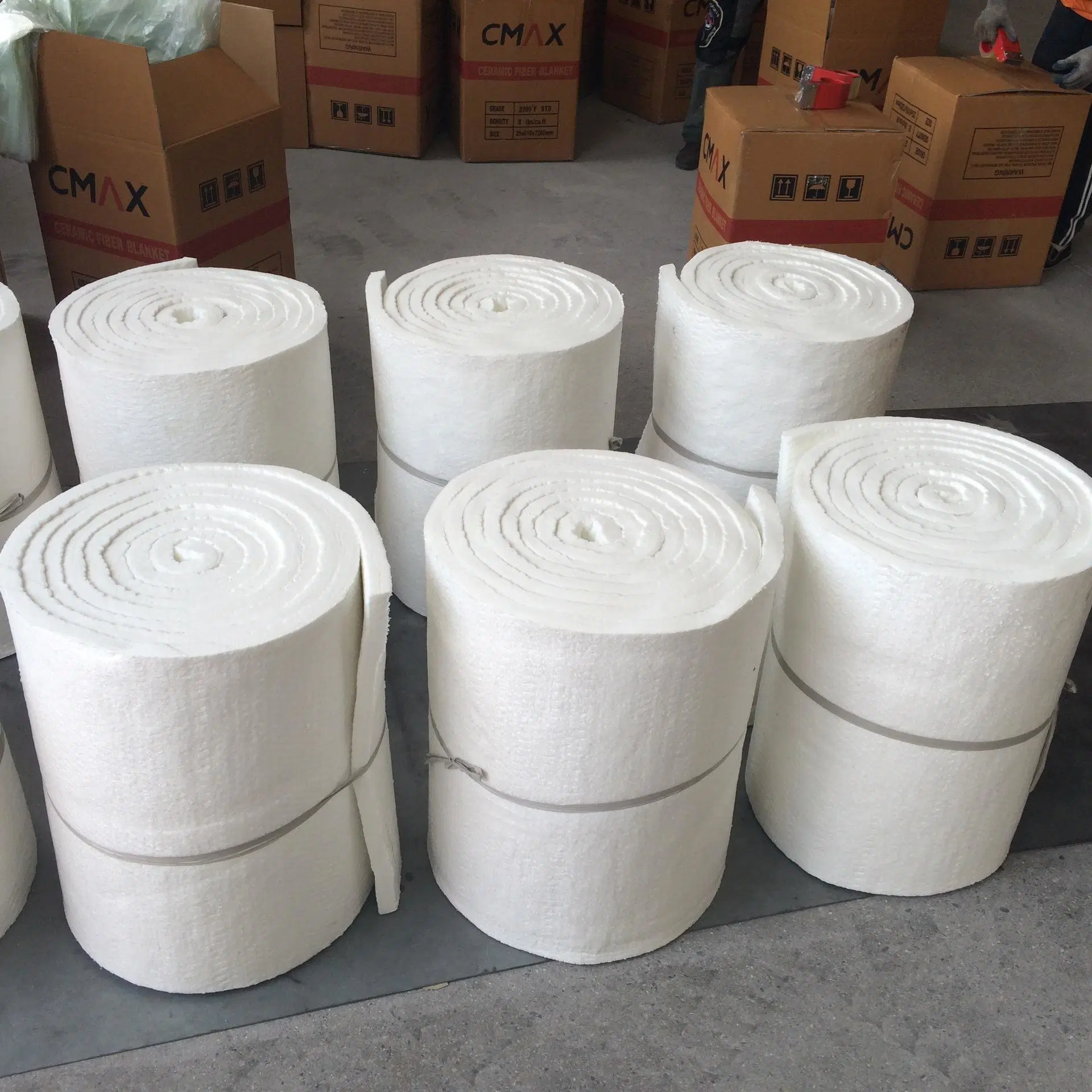 Hot Sale China Wool Insulation Aluminum Silicate Ceramic Fiber Blanket Price Alumina Tempmax