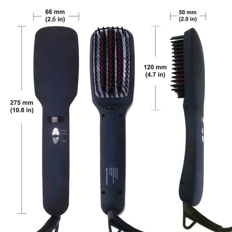 Hot 2 in 1 Anion Hair Straightener Hair Comb