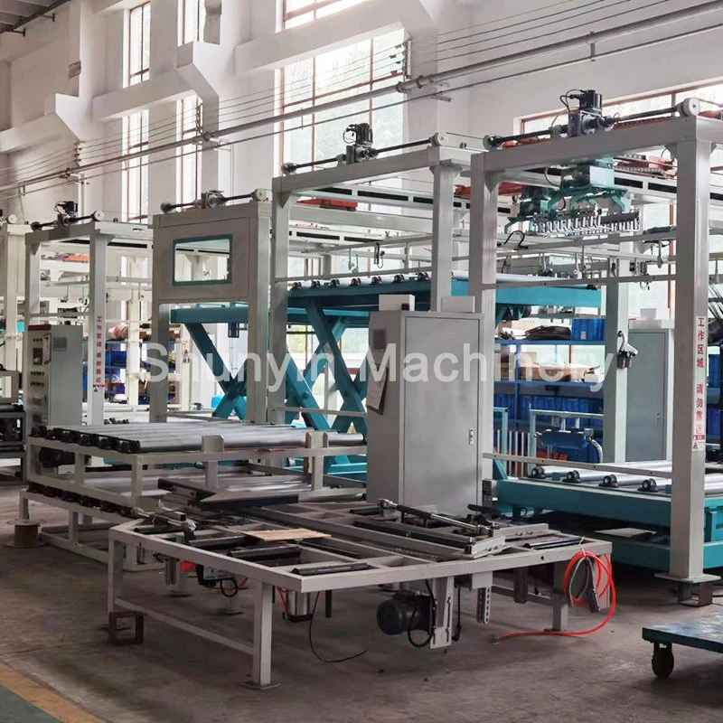CE Approved Full Automatic Carton Case Palletizer Product Bottles Packing Line