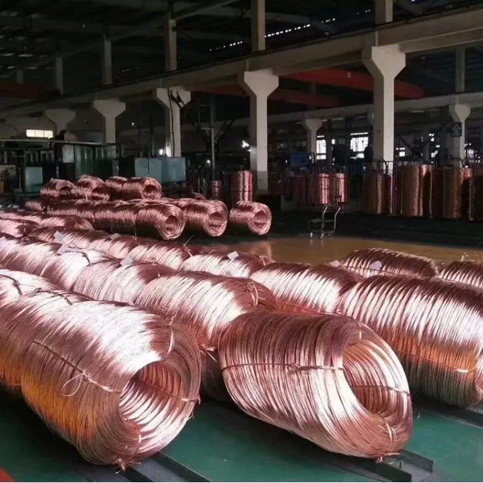 99.9% Pure Bare Solid Custom Diameter C1100 C1200 C2600 Enameled Copper Wire