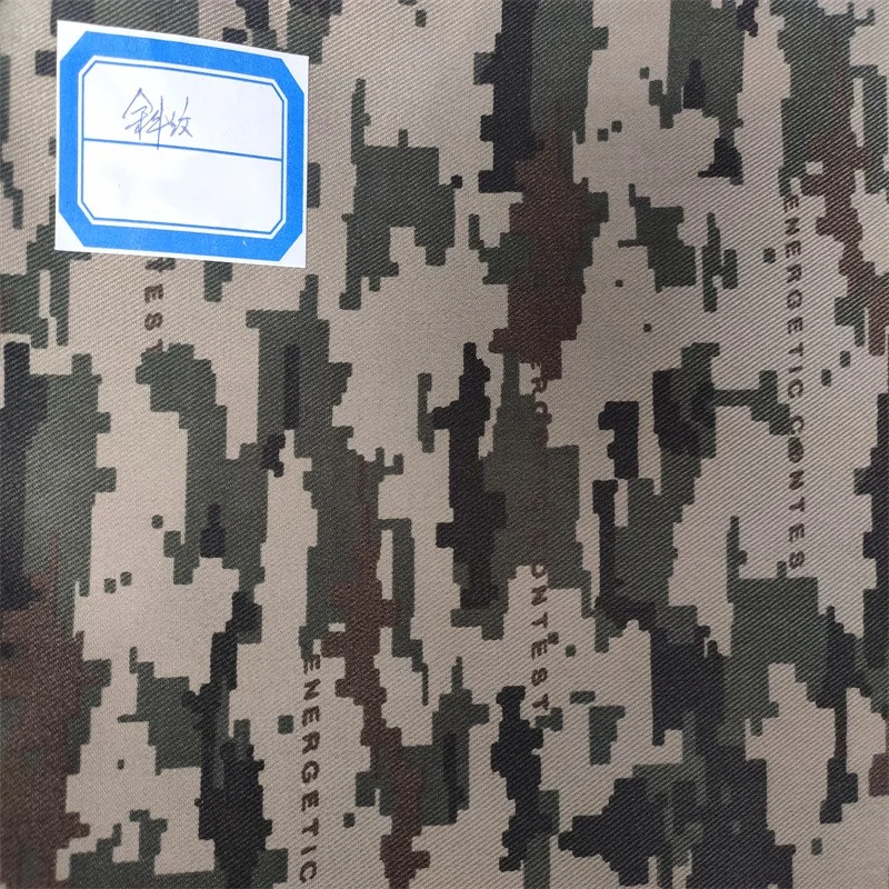 21s Camouflage Fabric Camo Camouflage Cloth Outdoor Hunting Printing Uniform Cloth Fabric