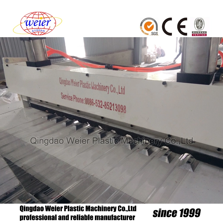 Plastic PC Pet Polycarbonate Roofing Sheet Tile Making Machine Equipment