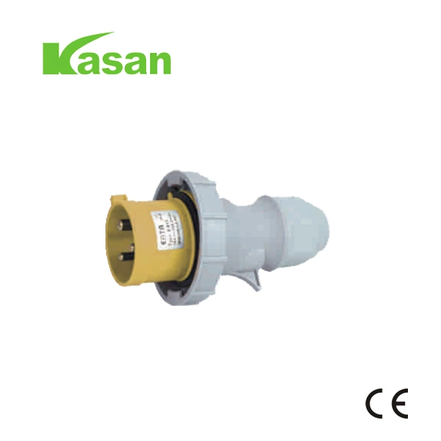 IP55 Waterproof Industrial Plug and Socket 113 16A 2p+E 220V