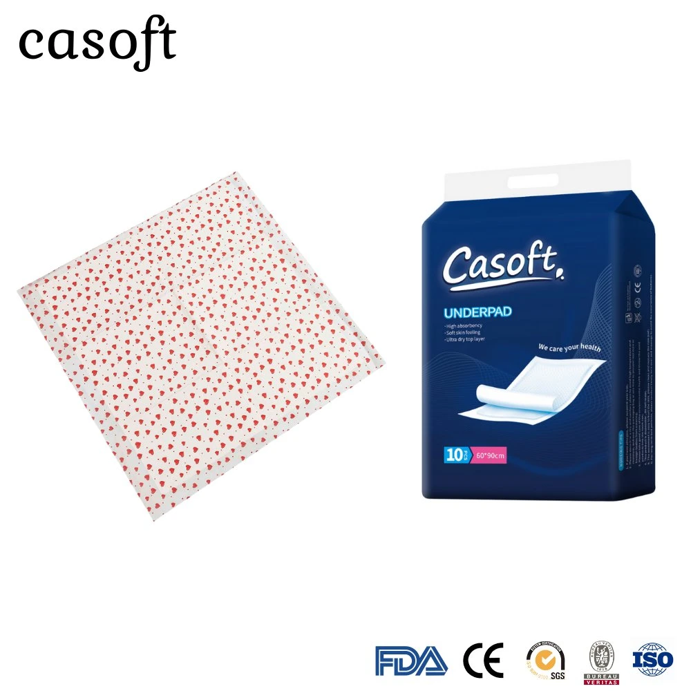 Casoft Different Sizes Incontinence Mat for Hospital Incontinence Adult Underpads Products Japan