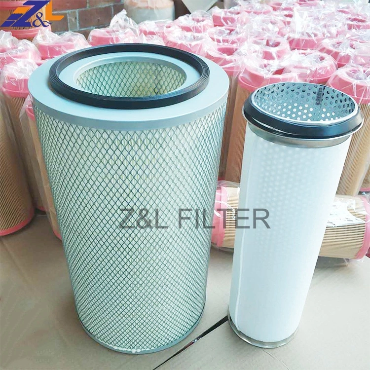 Z&L Factory Supply Excavator, Truck Primary Air Filter Cartridge Af25262. Af25263