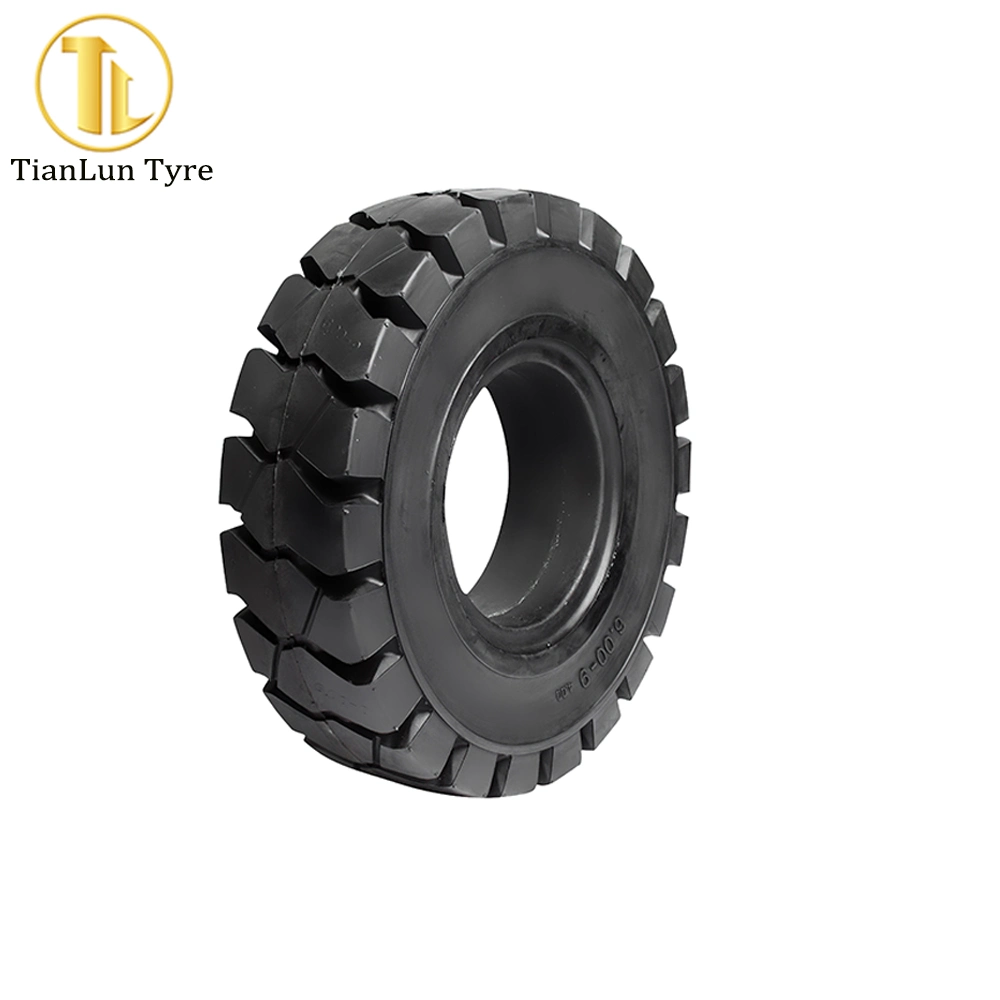 High Performance Original Factory Forklift Tyre Solid Tire for Forklift Truck 500-8 600-9 6.50-10 700-12