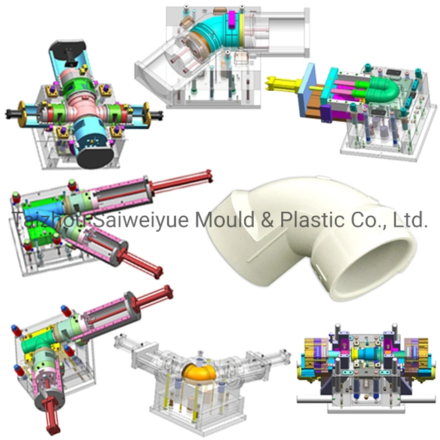 Pipe Fitting Injection Mold Piping Moulding Dwv PVC P Trap Plastic Mould