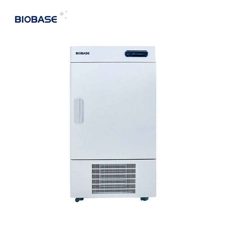 Congelador vertical BioBase Mini Acero inoxidable -40 grados Freezer para Laboratorio