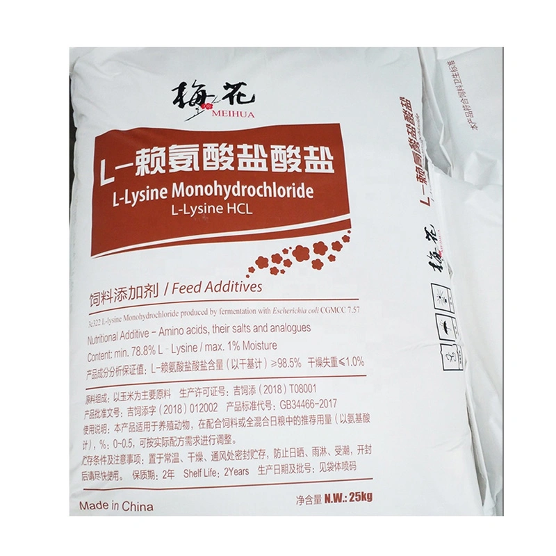 L-Lisina Alimentação Sulfato Grau Meihua marca Marca Fufeng
