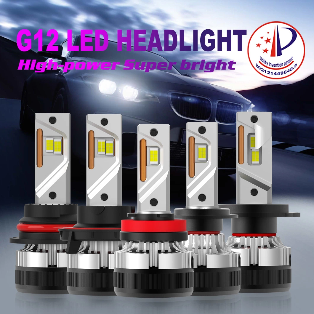 Resistente al agua ver G-H1 H3 H4 H7 H8 H11 H16 H13 9004 9007 9005 9006 faro de automóviles de led