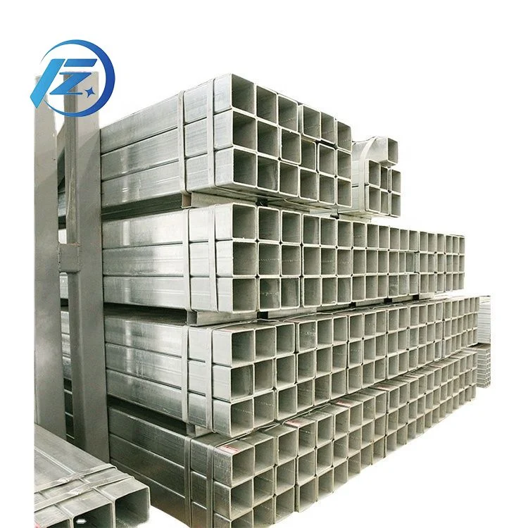 Tubo de acero galvanizado y REG/tubo de sección hueca Gi/Sección/PPGI hueco/Gi/laminados en frío/calor/Gi Tubo de acero laminado