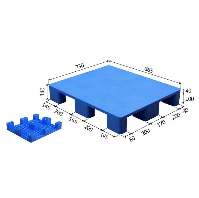 Palette en plastique sans arrêt pour l'industrie de l'impression Palette en plastique pour l'impression et la conversion Palette en plastique pour machine d'impression offset