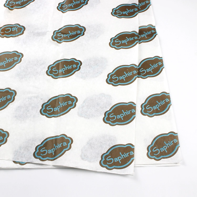 Ajuste de la marca personalizada de un pañuelo de papel para el envasado de ropa