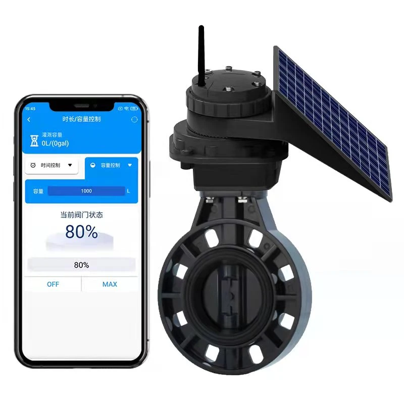 Iot Contrôleur d'irrigation intelligent Lora solaire