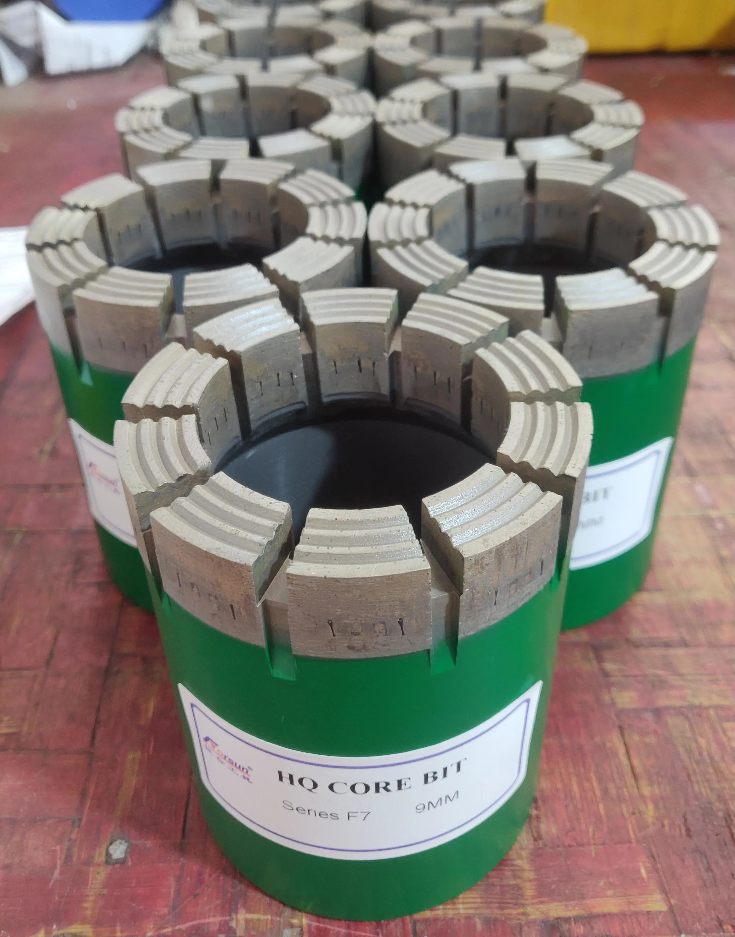 Bq Nq Hq Pq Diamond Impregnated Core Drill Bit