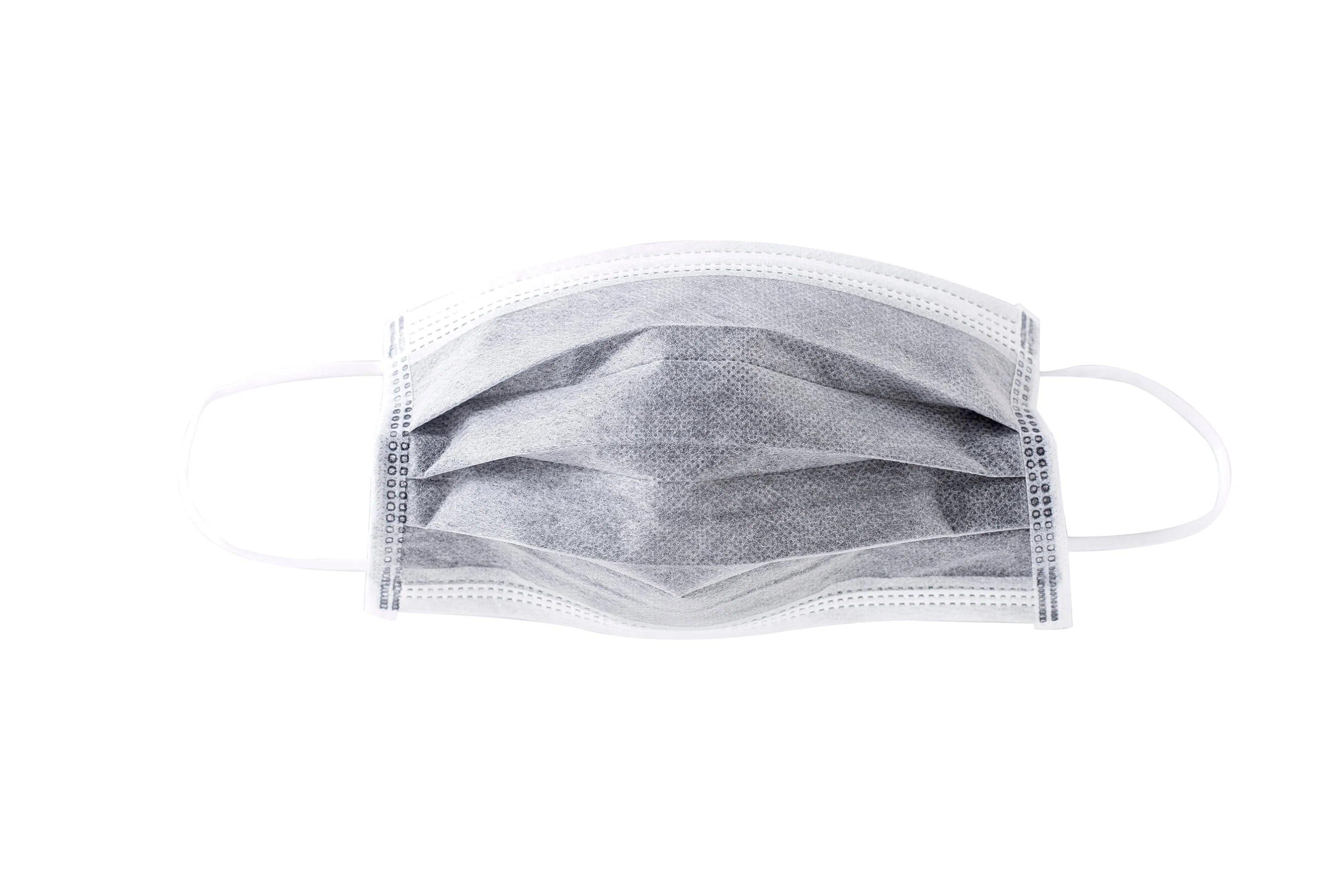 Disposable Non-Woven 4ply Active Carbon Charcoal Filter Medical Surgical Face Mouth Masks with Earloop