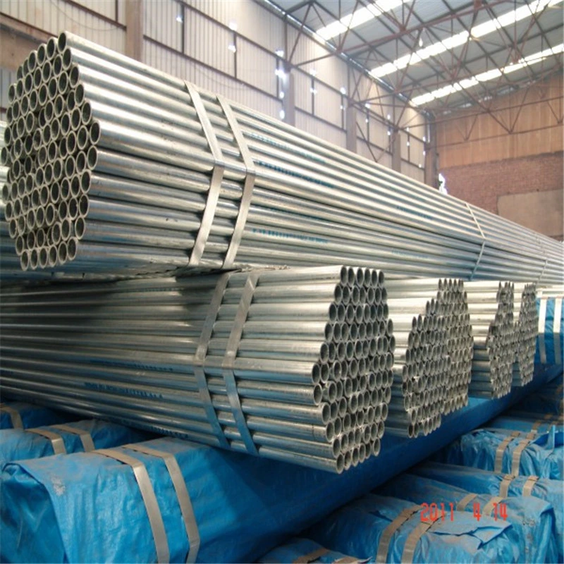 Precio de tubería de acero al carbono galvanizado ASTM A53 Gr. B ERW soldada