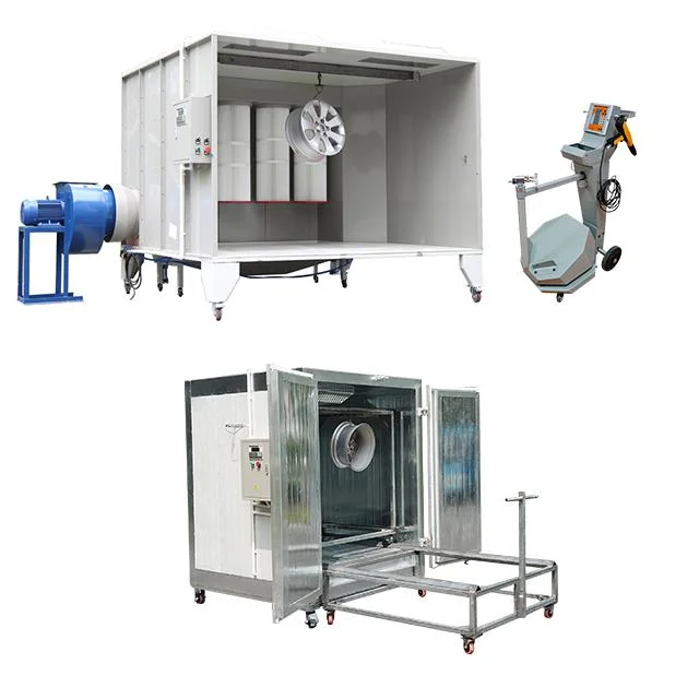 Complete Powder Coating Painting Equipment for Alloy Wheel