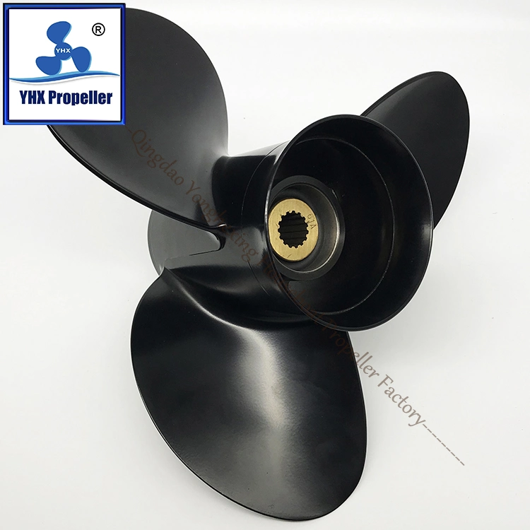 Matching 135-300 HP Marine Engine Mercury Certificated Aluminum Black Outboard Motor Propeller with Size 15*15