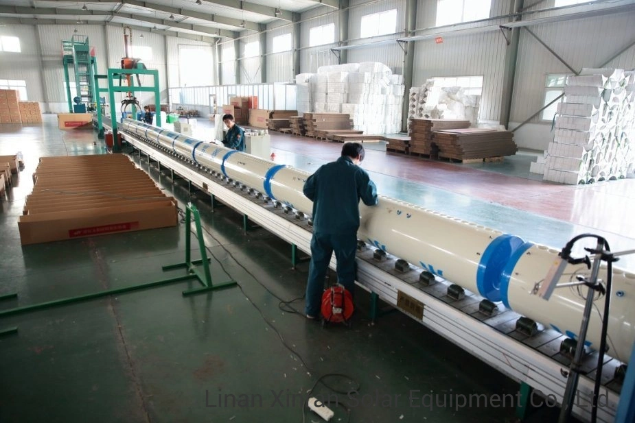Solar Water Heater Tank Automatic Cleaning and Packing Machinery with Solar Water Heater Production Line