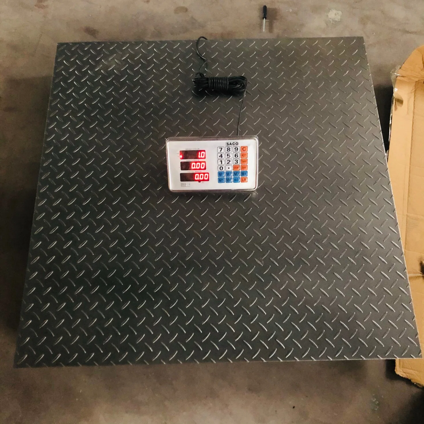 1 Ton-5 Ton Floor Scale with CE, OIML (TCS-T1)