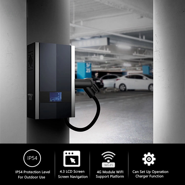 Wallbox 20kw 30kw CCS/Gbt DC Fast EV Charger Pile IP54 EV Charger with Ocpp Function