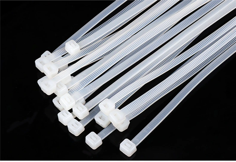 Factory 2.5X100-3.6X300 3.6X150 PA66 Wiring Accessories Self-Locking Nylon Nylon66 Plastic Cable Tie