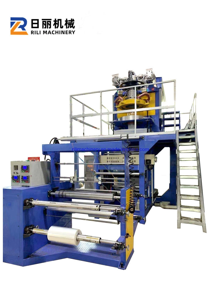 PP Polyethylene Plastic Film Blowing Machine for TPE Gloves