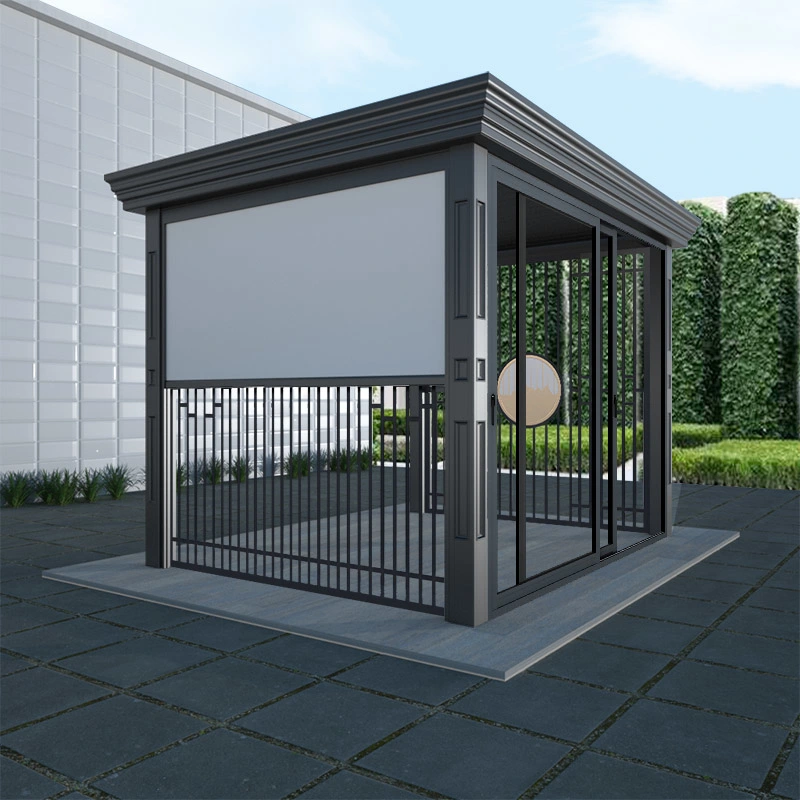 Custom de ocio de lujo de aluminio Exterior Terraza Pérgola Jardín