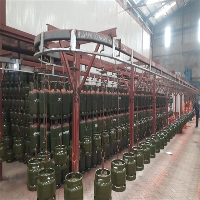 High quality/High cost performance  Dust-Free LPG Gas Cylinder Powder Coating Line, Spray Paint Booth/