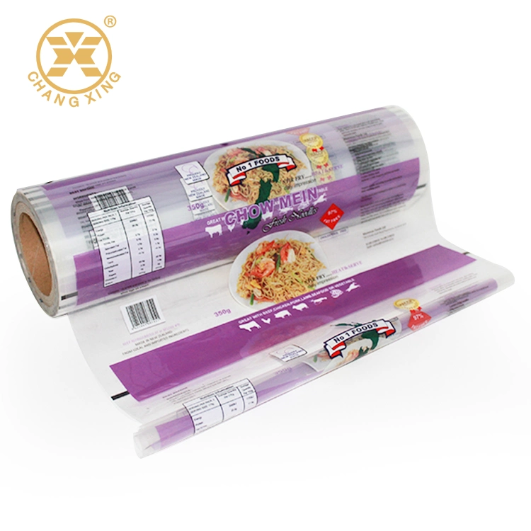 Plastic Package Film Roll for Food Confectionery Plastic Printing Package for Instant Noodles