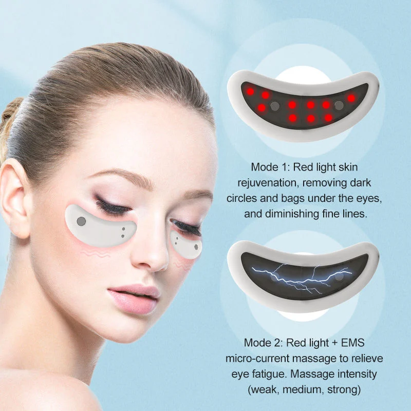 EMS Dark Circle Device Vibration Electric Relaxing Beauty Eye Massager Products Personal Skin Care Home Use Cleansing Essence Introducer