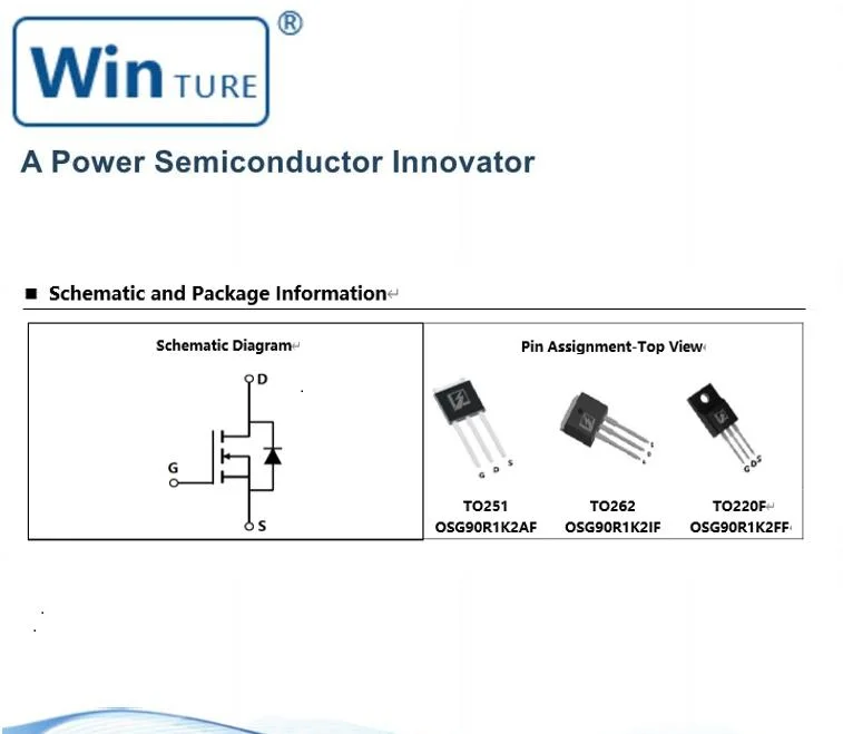 Aux Flyback Converter One Switch Opologies Topologies Osg90r1K2FF To220f Aux Flyback High Voltage Power Mosfet