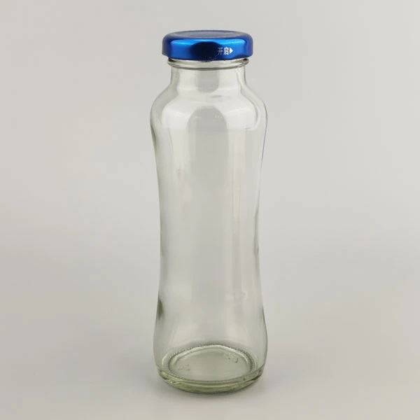 255ml Glass Bottle Clear Empty Food Bottle for Food Storage Beverage Packing