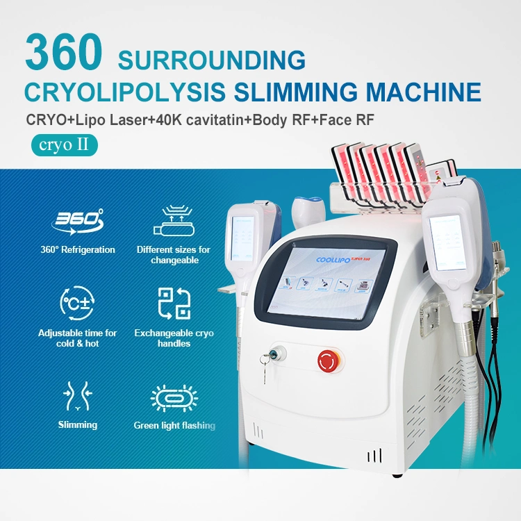 Newest Mini Gel Cryolipolysis Cryolipolysis professionnel Fat dépose la perte de poids de la machine Salon de beauté de l'équipement