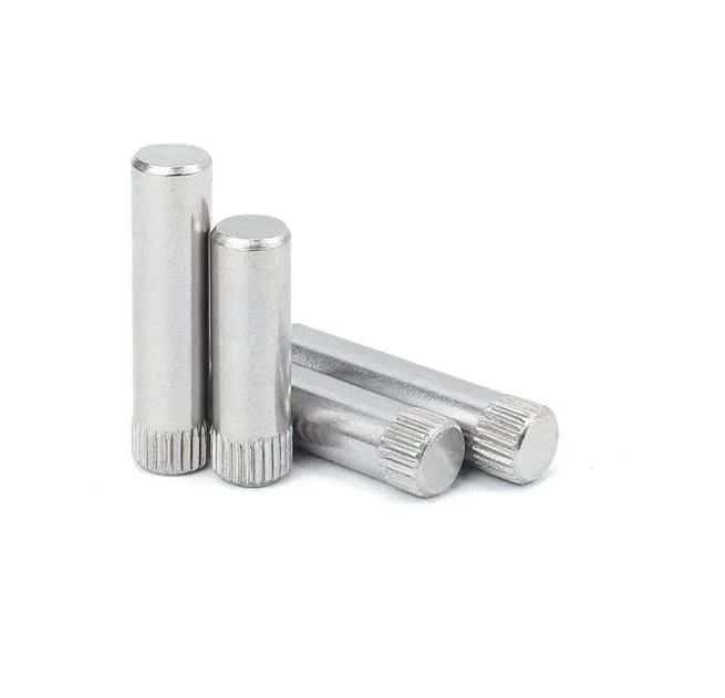 Fasteners Stainless Steel Cylindrical Knurled Pins