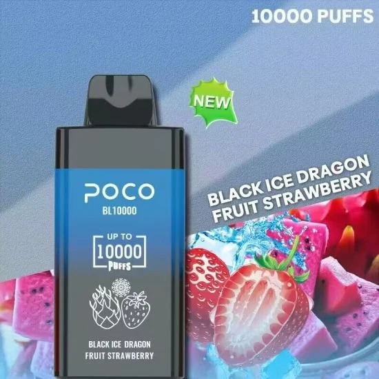 Emballage original Poco 10000 Puffs Randm Disposable/Chargeable Vape pas de fuite 10K Puffs filet batterie rechargeable en gros 10000 E cigarette