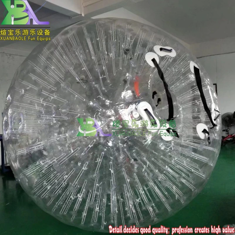 Venta caliente hierba/ /Bola Zorb Hill en la Playa de bolos de la tierra burbuja hinchable Zorbs