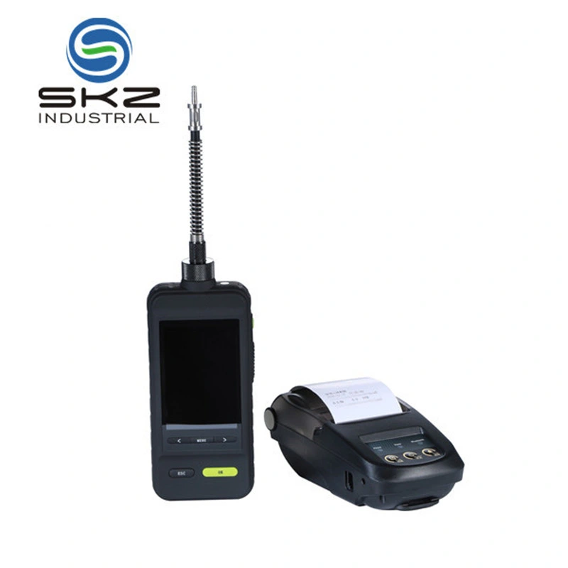 Skz1050e-O2 Farbbildschirm mit Download-Funktion Sauerstoff O2 Gasmessung Instrument Gas Tester Tragbares Sauerstoffmessgerät Digitales O2 Gasmessgerät