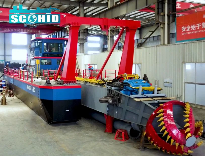 Customizable 8-30inch Cutter Suction Sand Dredger for Reclamation Work/ Port Maintenance/ River Dredging/ River Deepening Use