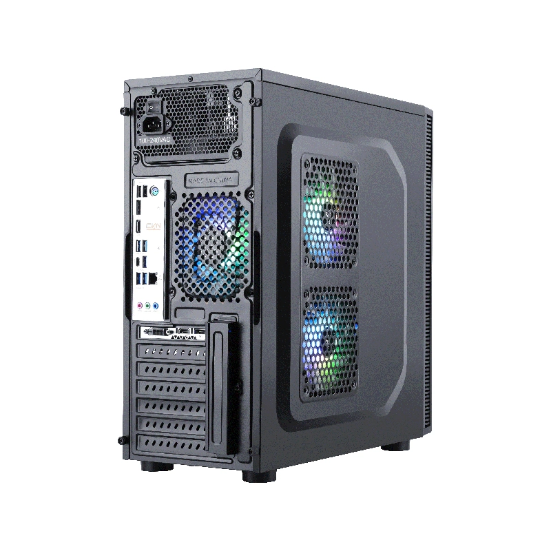 OEM ATX/ Black Office Business Style Gaming Desktop PC Computer Casing