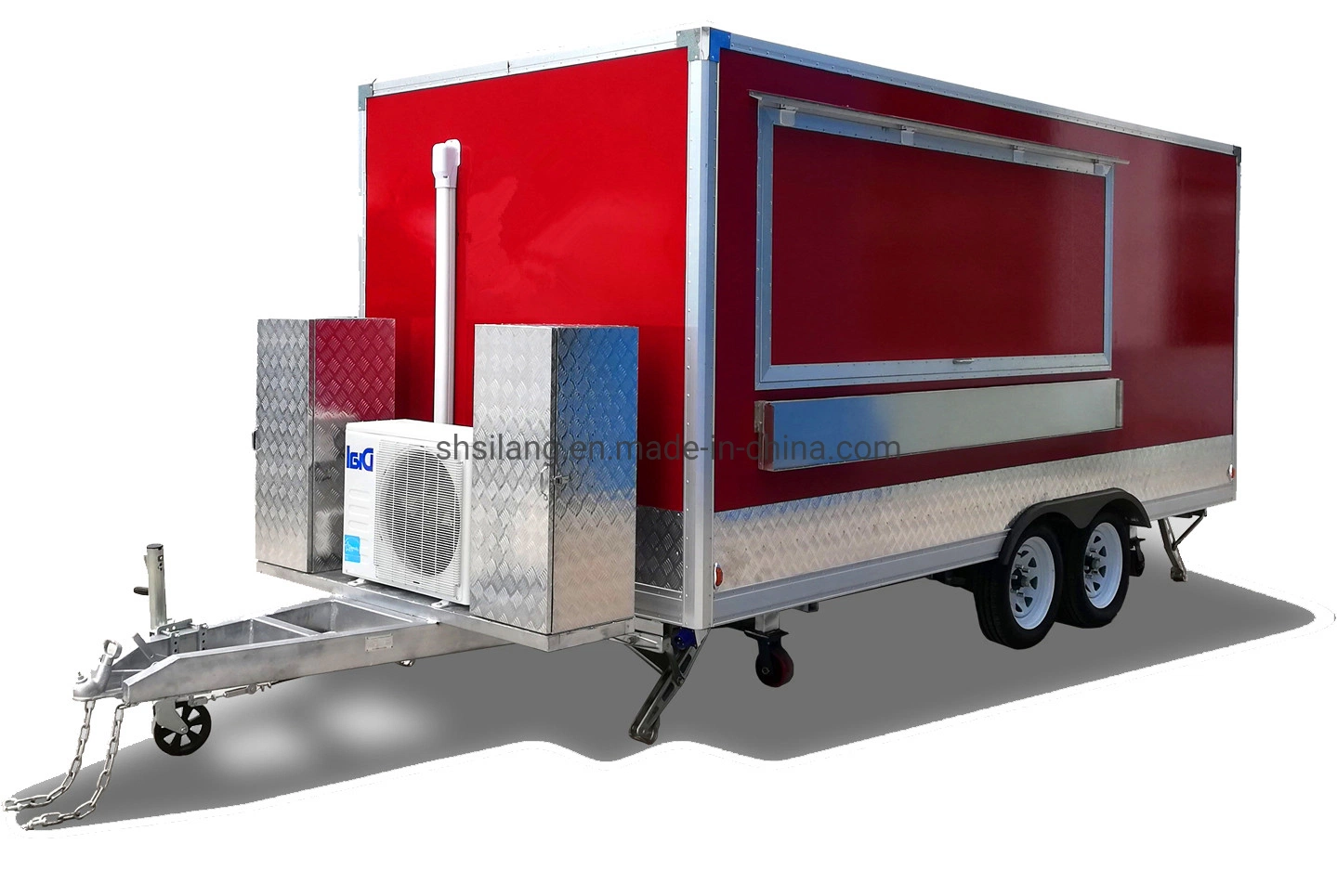 Móviles alimentados directamente de fábrica de camiones de alimentos con gran capacidad Tabla de alimentos camión eléctrico